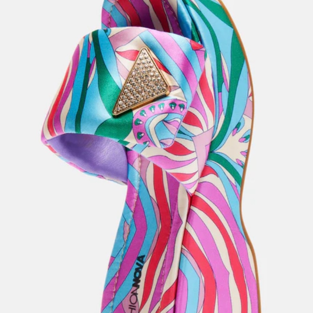 Fashion Nova Multicolor Strappy Sandals